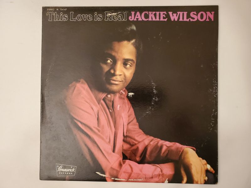 Jackie Wilson This Love is Real vinyl record